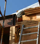 After some pounding with a sledge, the...