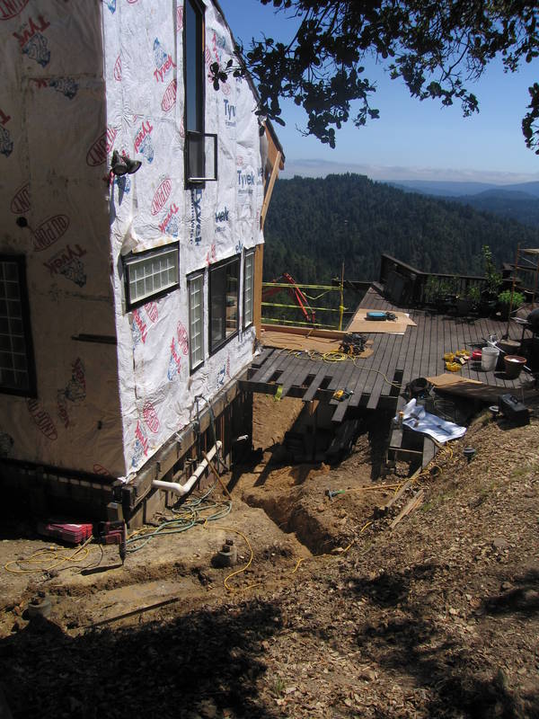 What a difference. These trenches are...