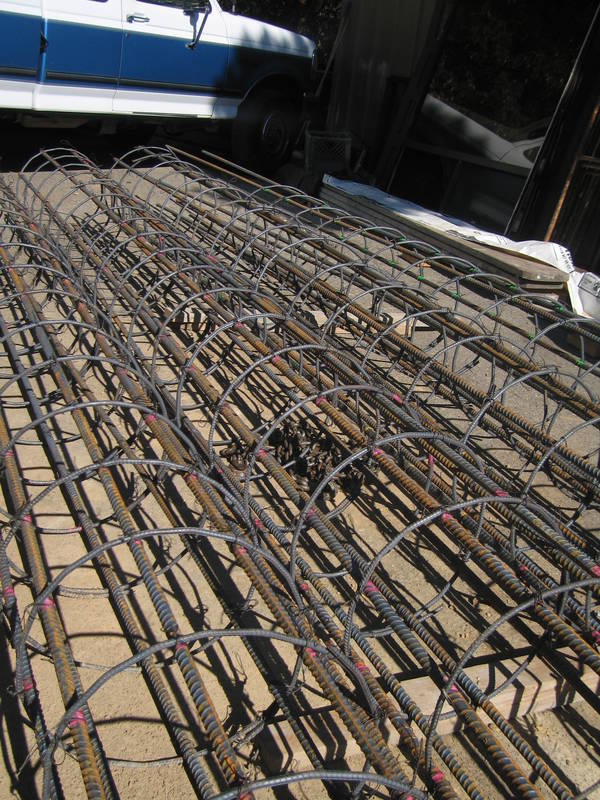 Later, all 4  pier cages are done...