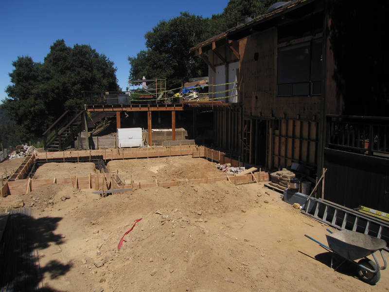 The site at the end of week 4!...