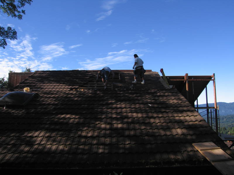 Tuesday, the skylight is moved aside and...