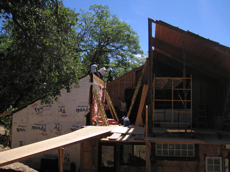 View from the west....