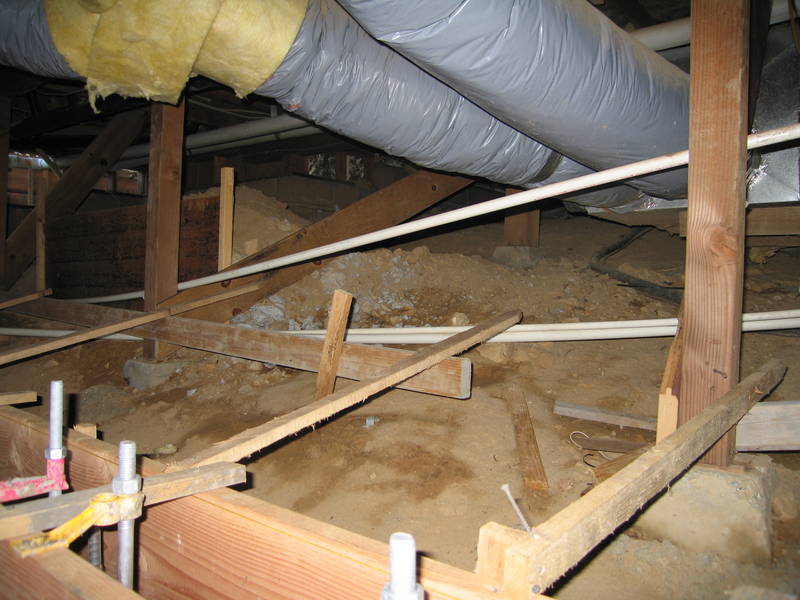 The last trench is the most difficult to...