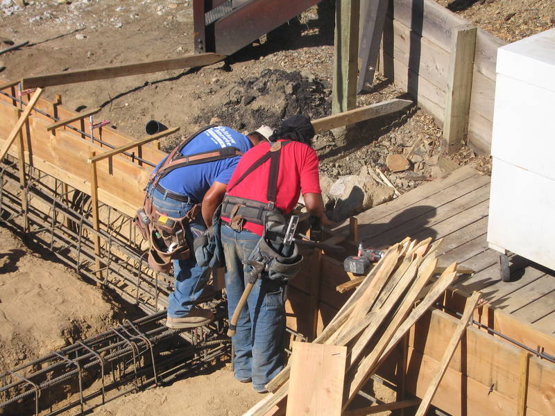 On Friday, the Whitlow crew works on the...