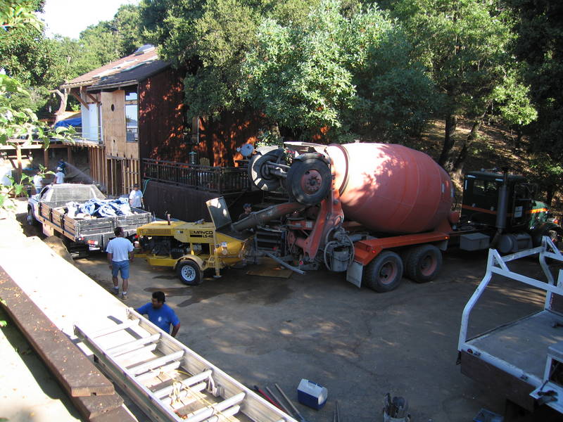 The complete scene from the roof of the...