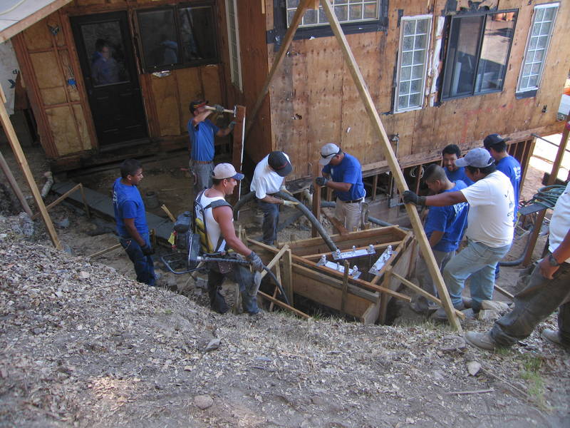 The main support for the bedroom. Beth...