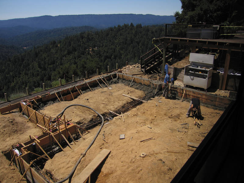 Filled on the south side....