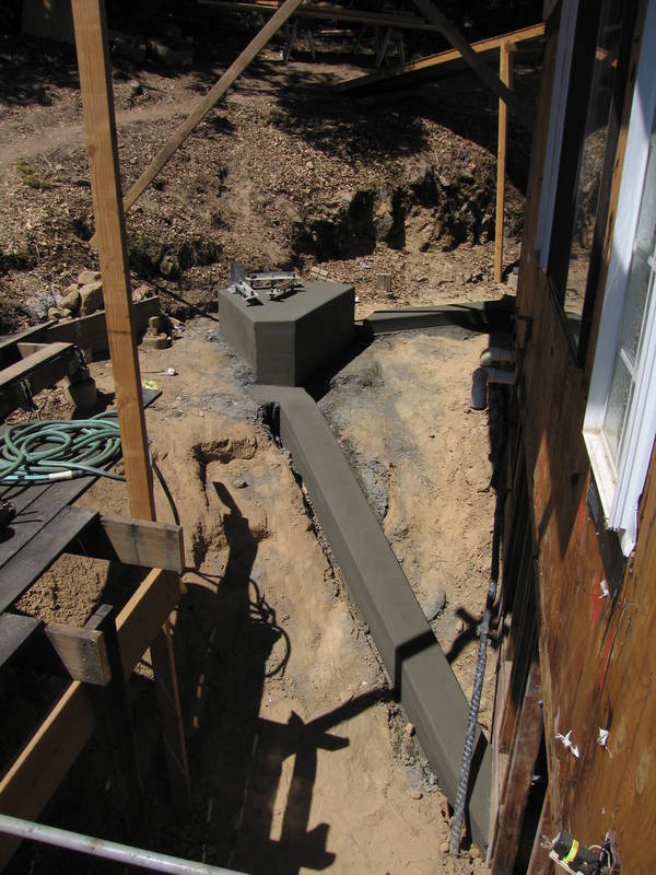 The finished bedroom support. That...