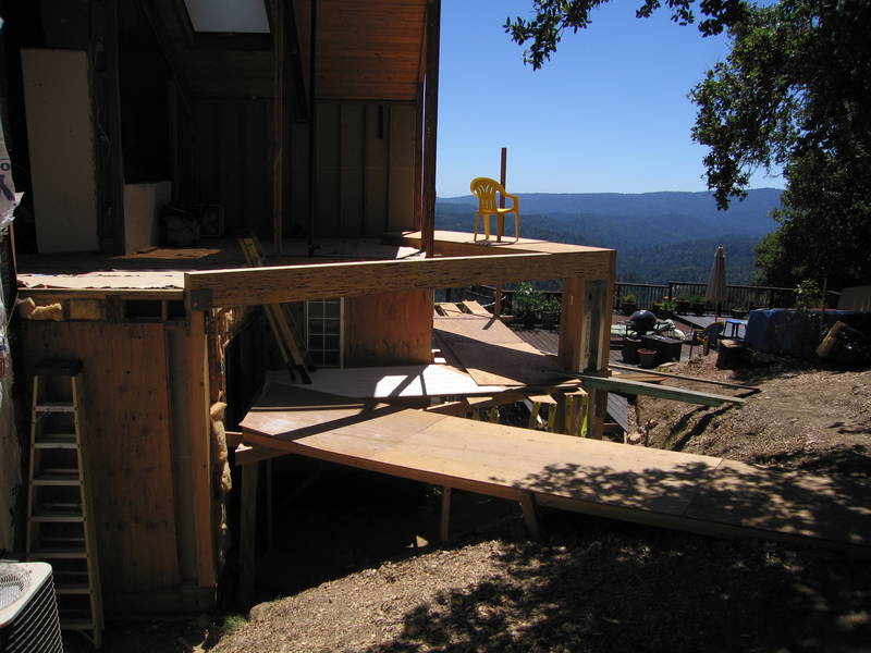 The big picture, looking southwest....