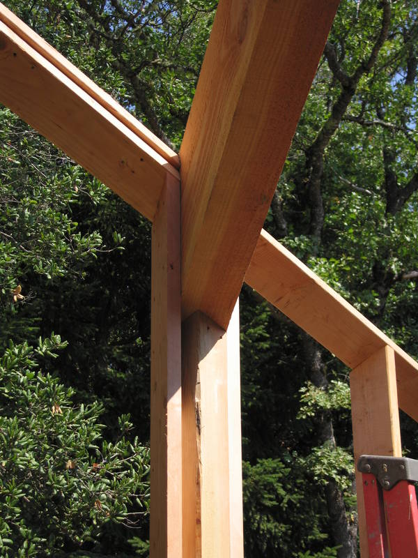 One post boxed in....