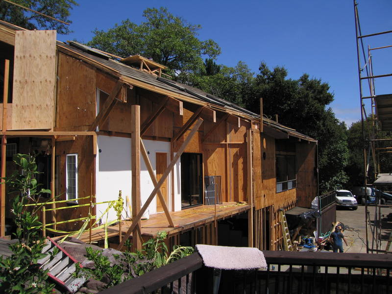 The 3 rafters in the great room...