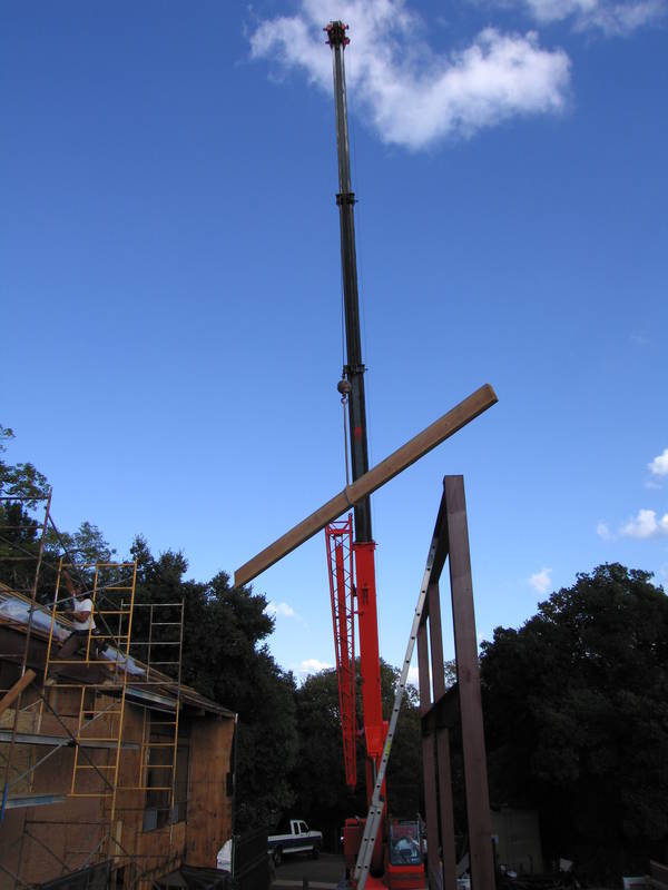 First rafter. If you zoom in, you can...