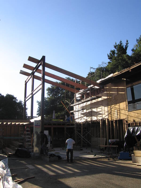 By 5:30, the crane was on it's way home....