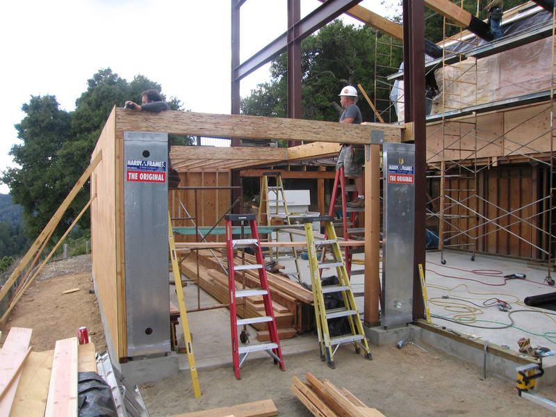 The front paralam is installed in the...