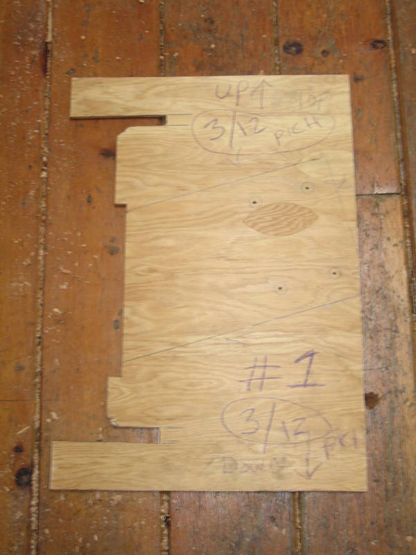 To drill out and bolt the rafters to the...