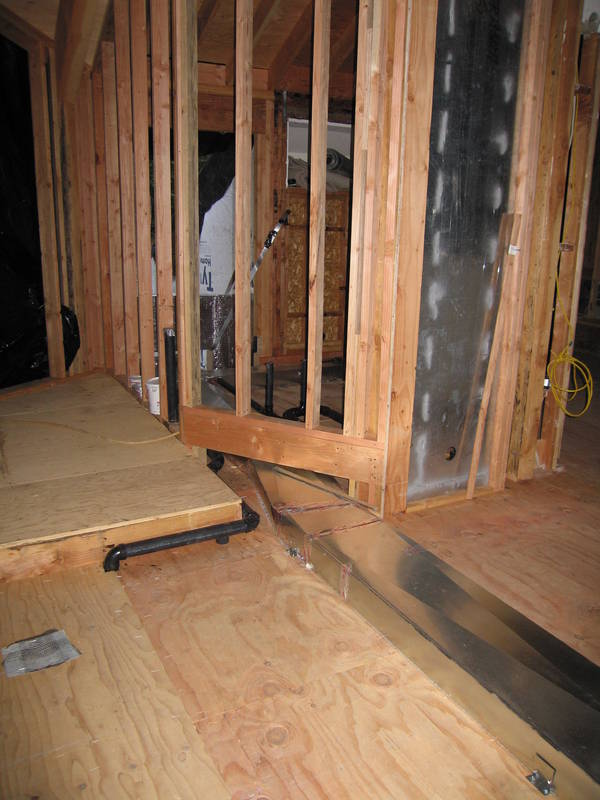 More ducts. Good thing the bedroom and...