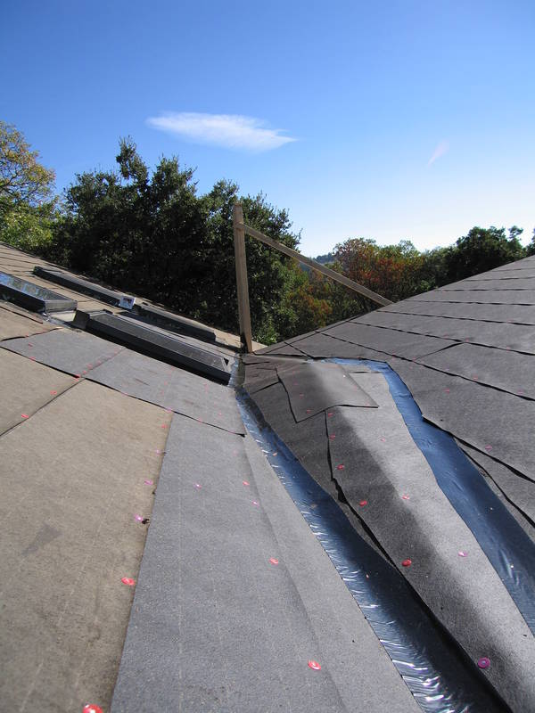 Close up of the roof  cricket . This is...