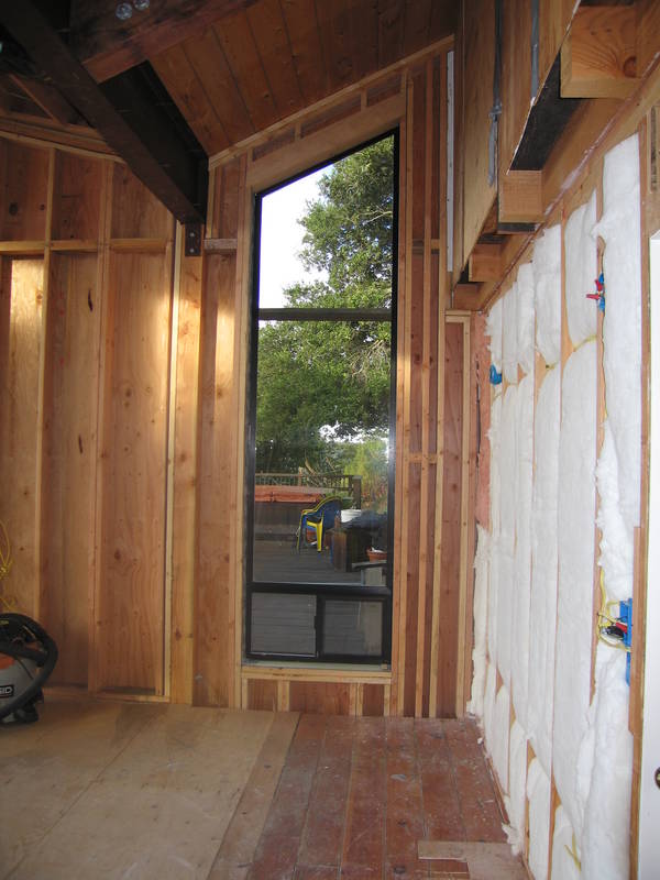 Our old window, removed back in June, is...