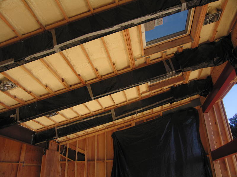 After a few hours, the ceiling is at...