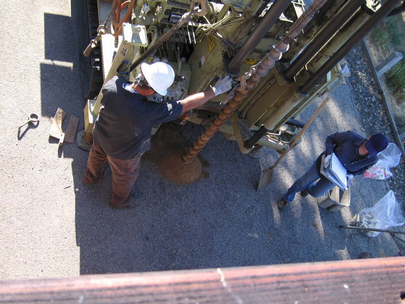 They drilled two bores, each about 20...