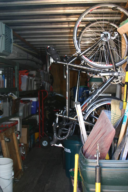 This is what the cargo container looks...