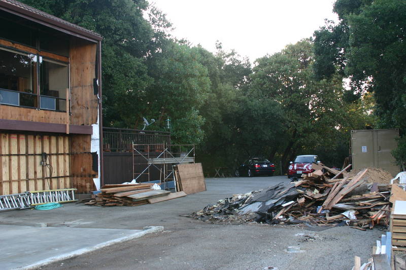 Piles of junk. Separated, of course,...