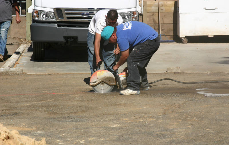 Cutting the boundary line in the...
