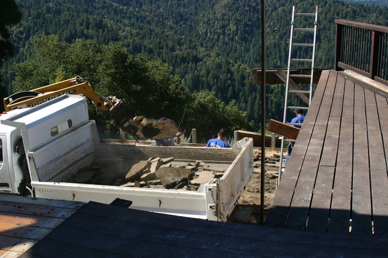 The asphalt will be recycled....