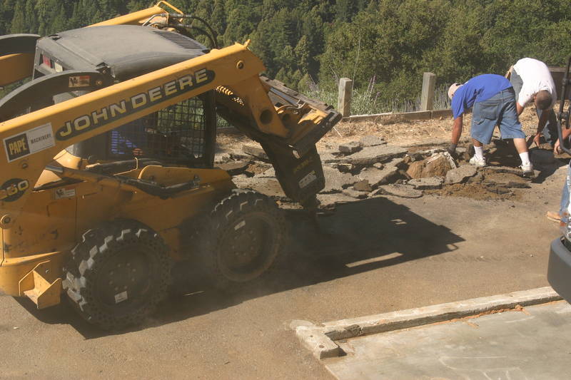 Cutting up the asphalt... So glad we...