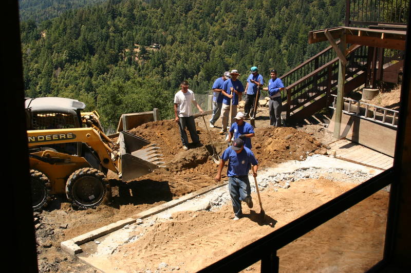 That's about half the pad. Not bad....