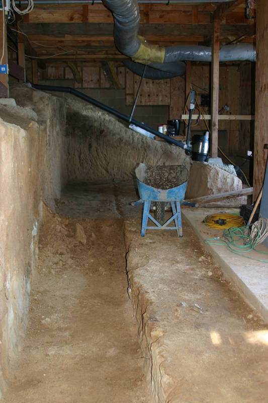 Looking the other way. The back corner...