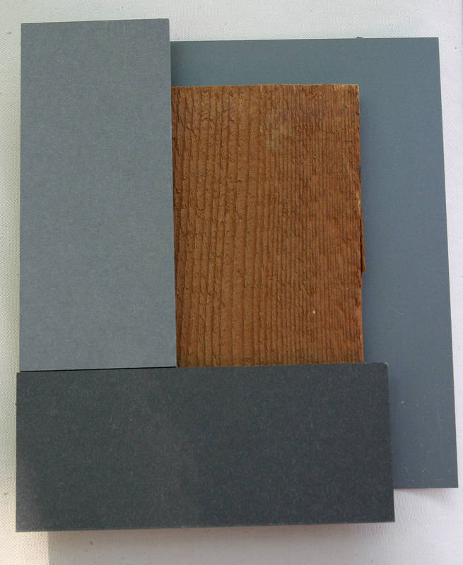 Palette. In natural light, with some...