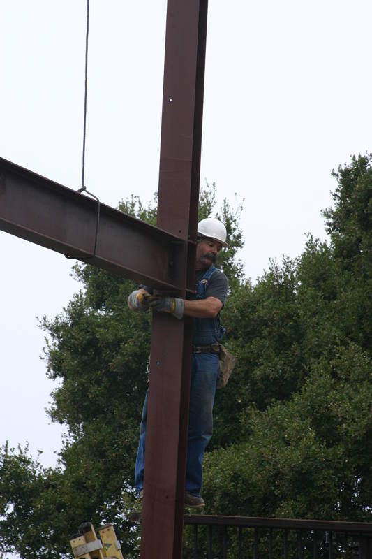 Not quite sure how he's holding on? It's...