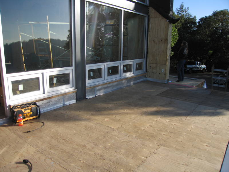 Yes, that flashing looks a little odd....