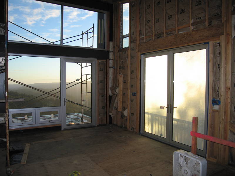 Another miracle! The 4x8 door arrived...