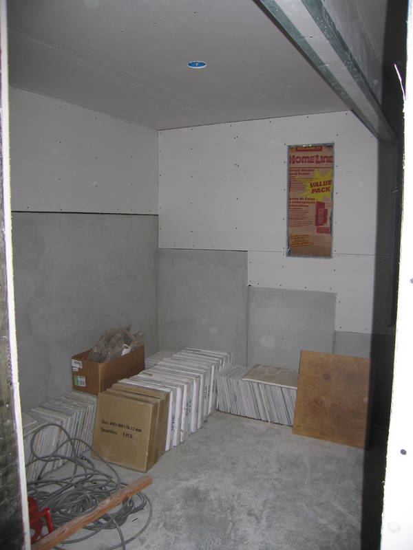 To the right is the wine room. No,...