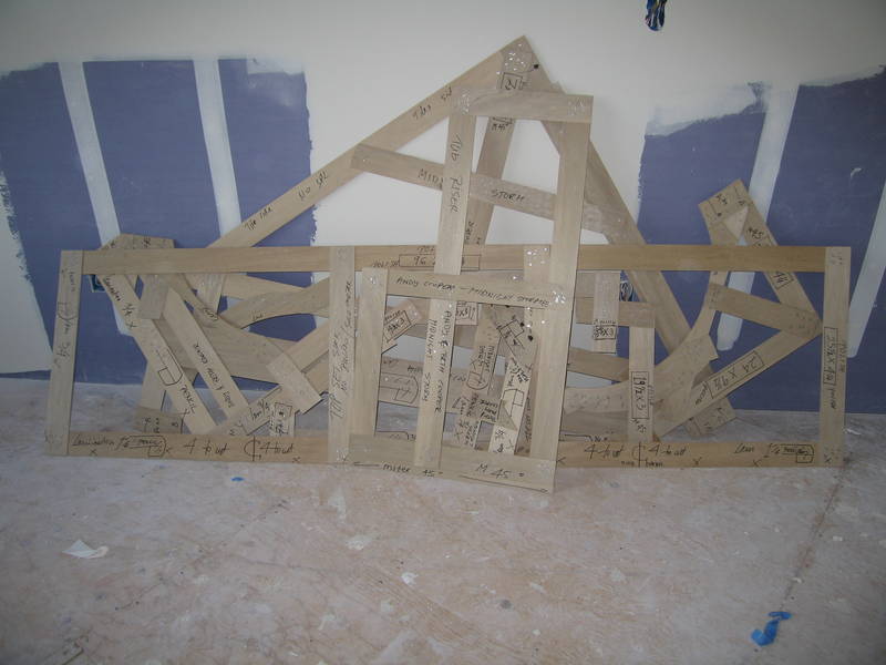 This jumble will be the vanity top, the...