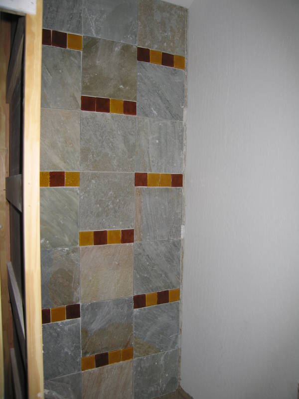 A peek at what's to come in the shower...