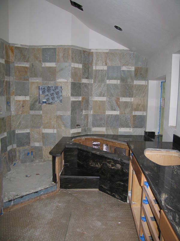 Another view showing more of the shower...