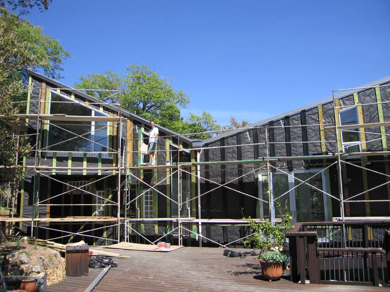 The greening of the west side - battens...