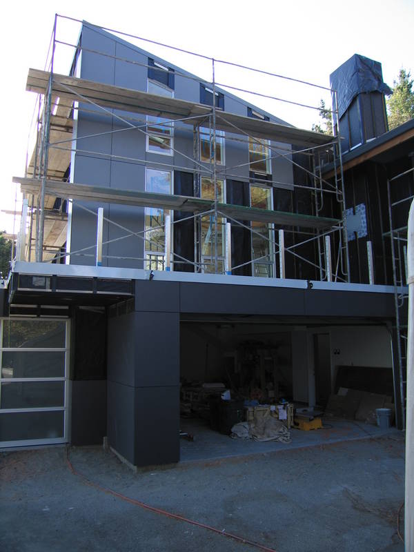 On the east face, we're almost to the...