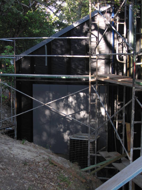 The office wall picks up a few light...