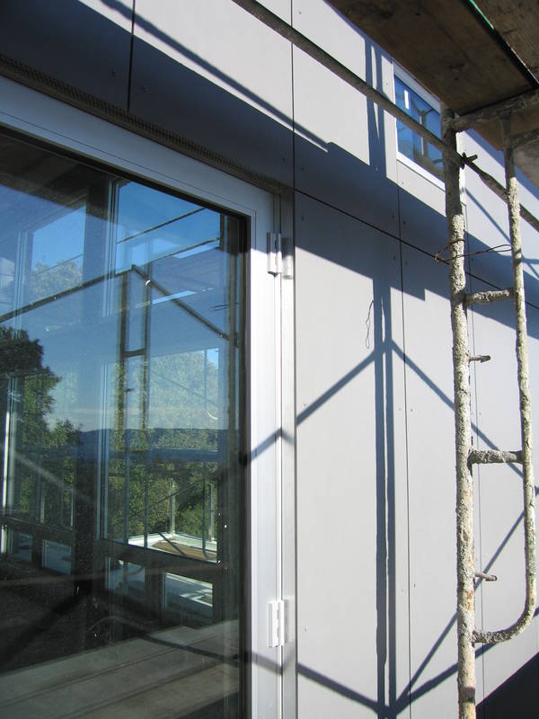 Close-up of the door frame detail. We...