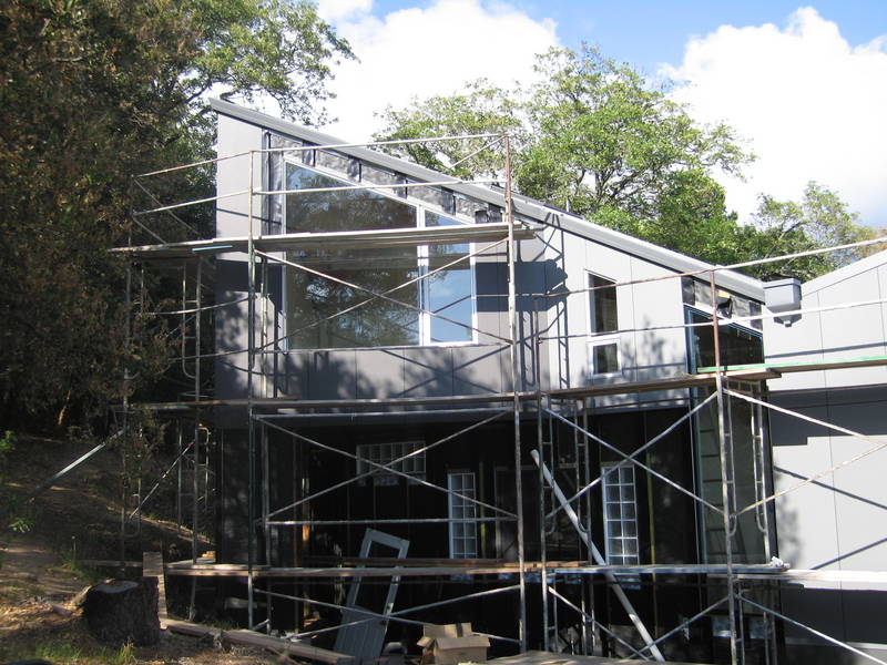 The treehouse and the library window -...