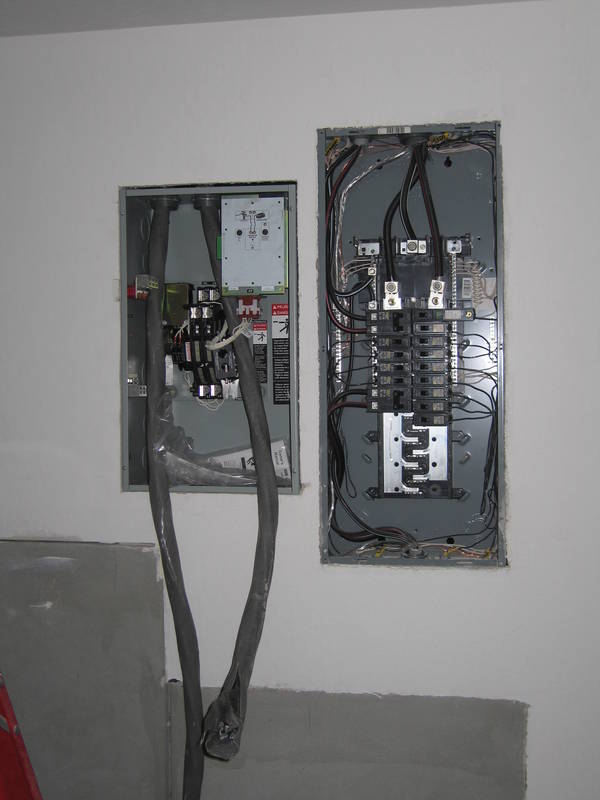 That's some BIG wire - this is the...