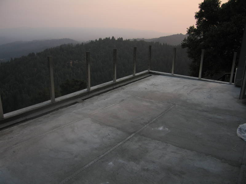 Then, it's floated. This took several...