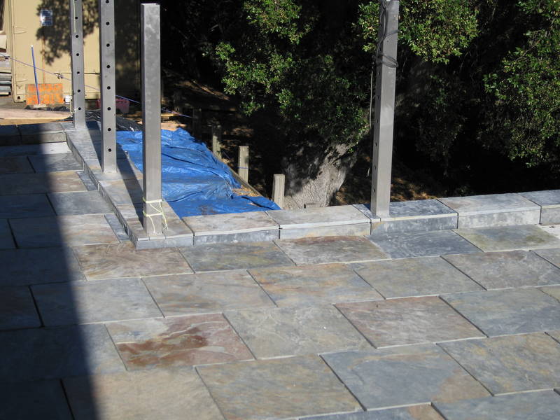 A close-up of the curb detail. This is ...