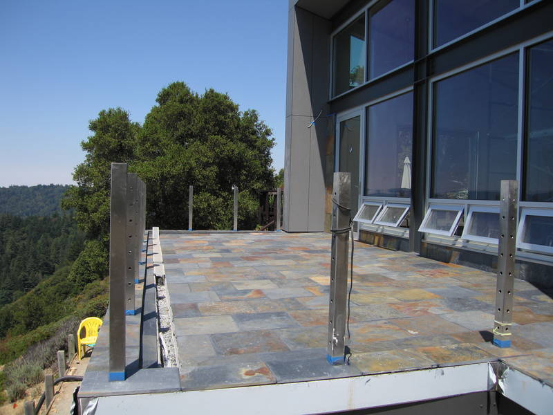 Tiling and grout basically complete by...