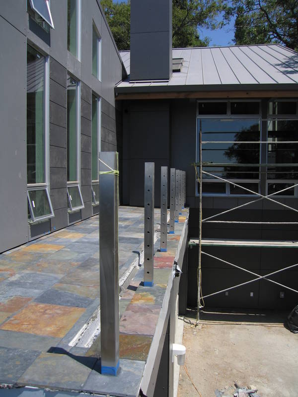 East side deck. Time to get the grates...