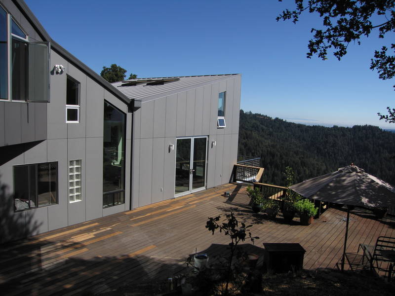 Another view of the back deck. Some...